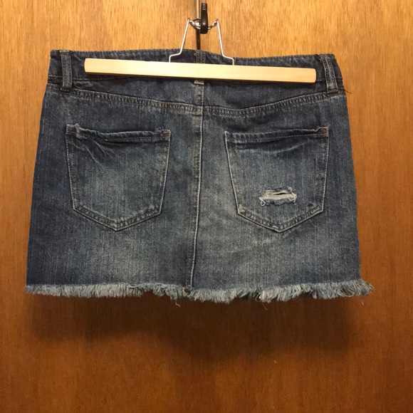 Mini denim skirt - Picture 2 of 3